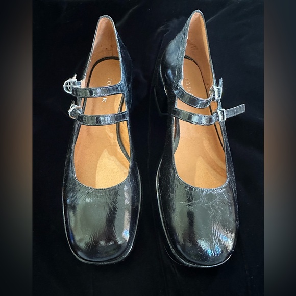 Jonak Paris MARY JANE WITH DOUBLE STRAPS
in Black Pleated Patent Leather Size 40 - Picture 8 of 14